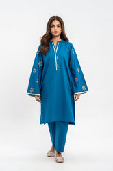2-PC Printed Cotton Shirt with Trouser CNP-3-228